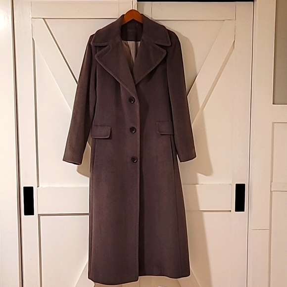 Calvin Klein Jackets & Blazers - Vintage Wool & Angora Full Length Coat